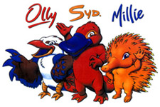 Olly, Syd, Millie